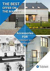 Accessories for cantilever and swinging gates